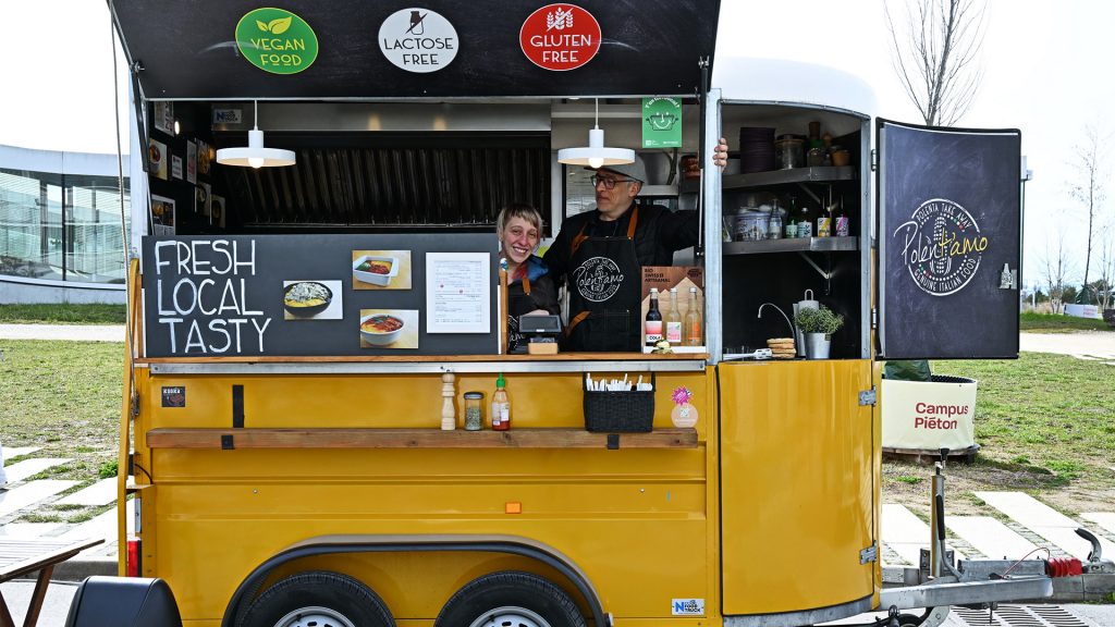 Food-trucks Village ‒ Restaurants – Shops – Hotels ‐ EPFL