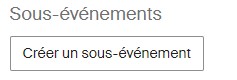 Créer un sous-événement dans le mémento