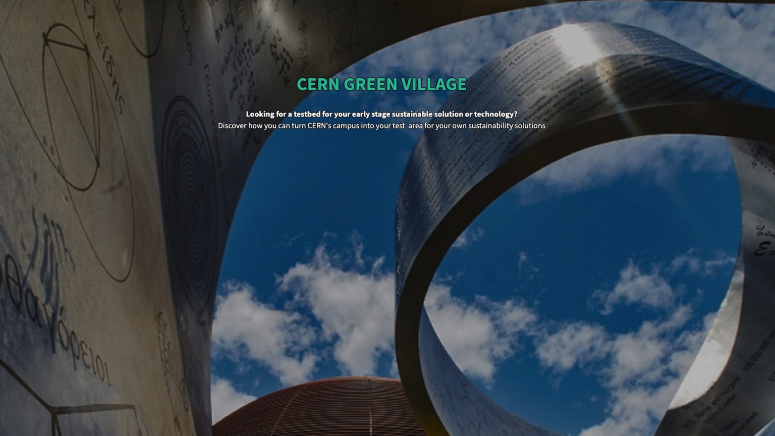 CERN Green Village ‒ ENAC ‐ EPFL