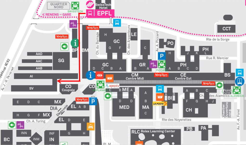 How To Get To Sv ‒ Sv ‐ Epfl